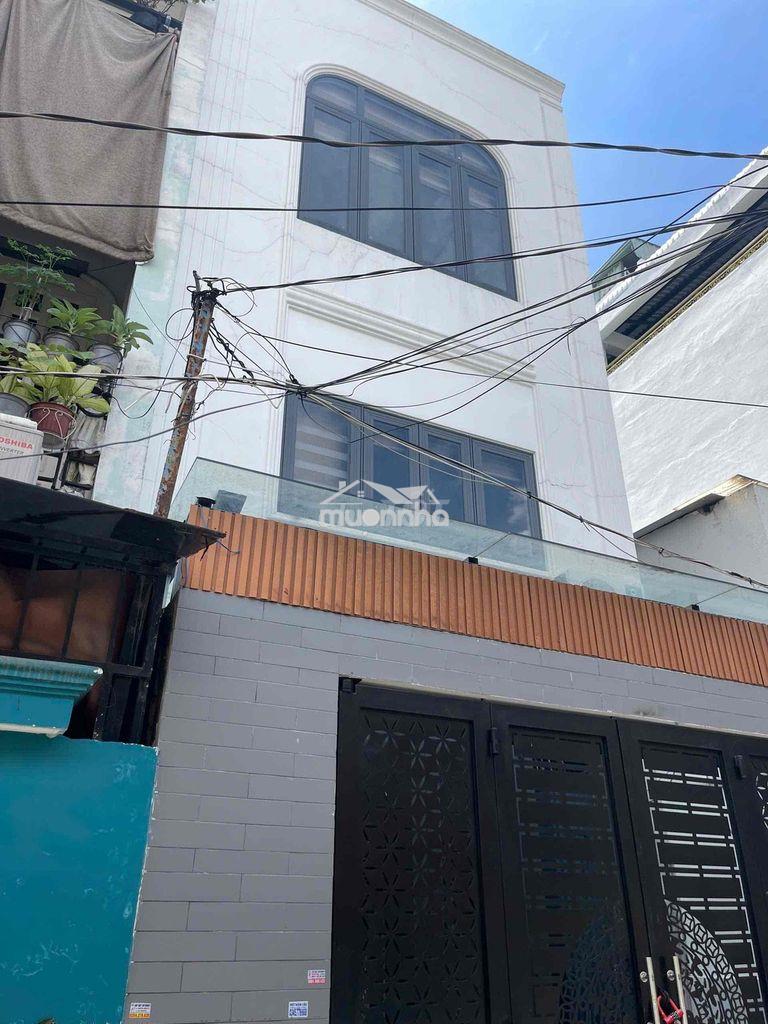 Nhà p6 dương quảng hàm sát bình thạnh hẻm xe hơi cụt - 2
