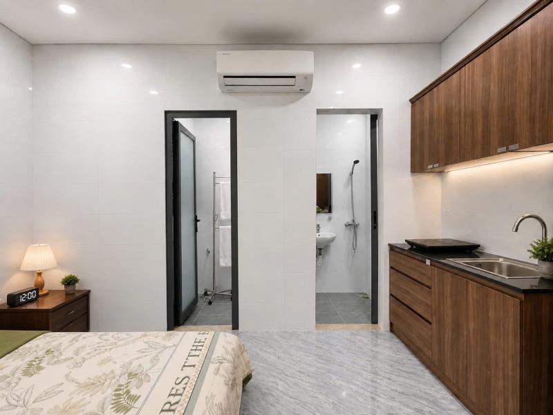 🏠 Cho thuê phòng studio - full nội thất | cách đại học công thương 5’ đi xe - 3