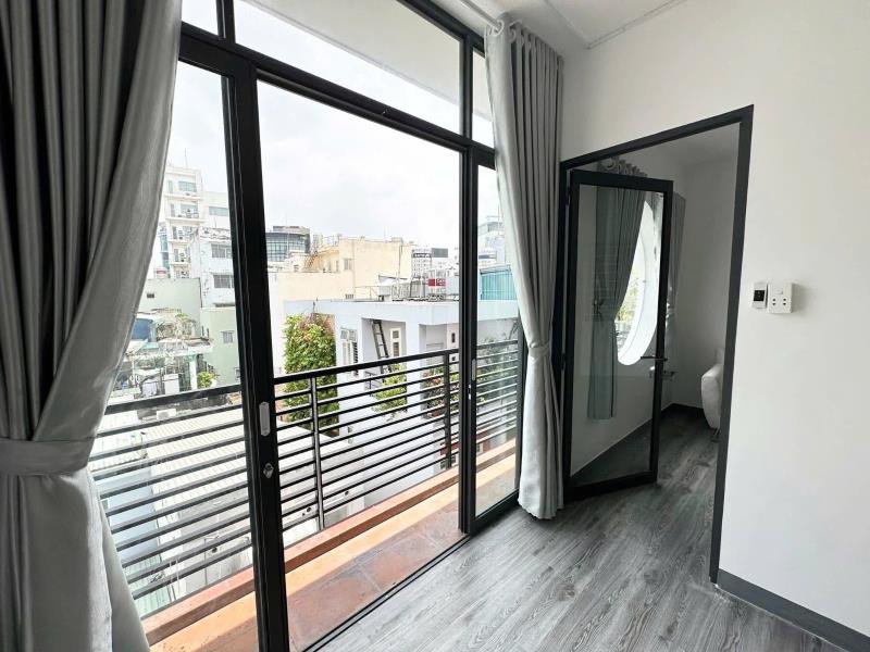 Cho thuê 1pn - trần huy liệu, phú nhuận - ban công, tách bếp - 2