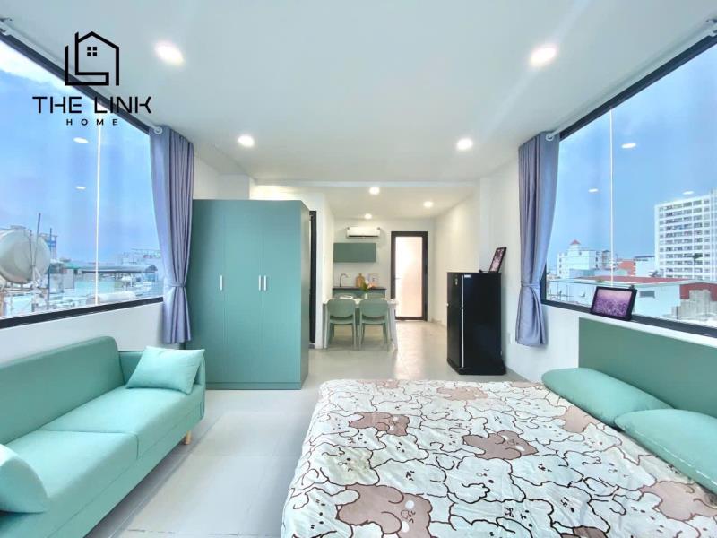 Căn hộ ban công rộng 50m2, ung văn khiêm, bình thạnh gần metro, gtvt, ftu2, full nội thất - 4