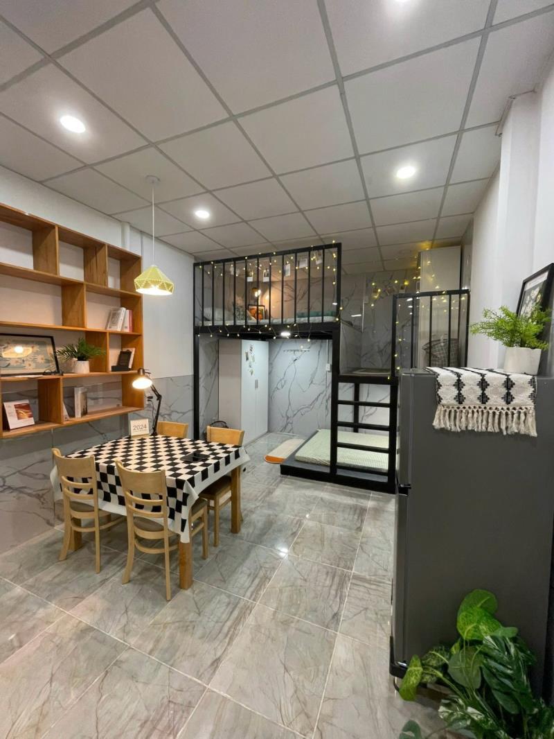 Duplex 2 giường ngủ - 2 tủ quần áo - full nội thất - ngay ngã tư hàng xanh - đi tới dh hutech, uth, ngoại thương, uef chỉ 5p - 4