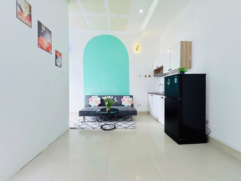 1pn siêu rộng full nội thất cửa sổ trời lớn - chợ tân hương, đh văn hiến, đh công thương - 4