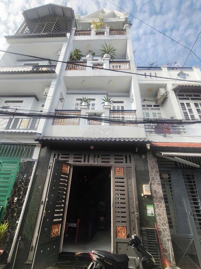 Quá ngon-nhà 4 tầng đúc-lê văn quới-hẻm xe hơi thông-sổ đẹp hoàn  công