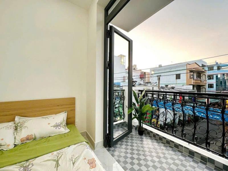 Studio full nội thất - ban công mặt tiền đường - ngay dh văn lang, iuh - 4