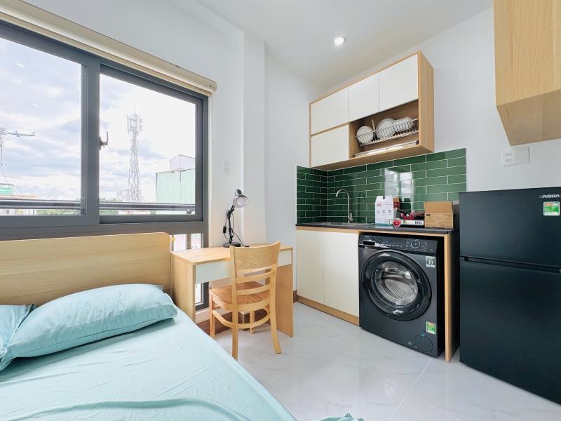 Khai trương căn hộ mới 100% full nội thất an ninh bậc nhất ngay dương quảng hàm, gò vấp ngay văn lamg cs3 thuận đi sang q1 q2 thủ đức bình thạnh phú nhuận - 2