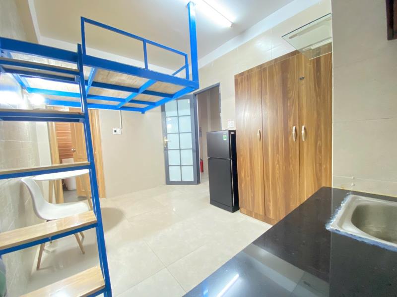 Trọ gác cao thoáng full nội thất gần huit, vhu - ở được 3-4 người