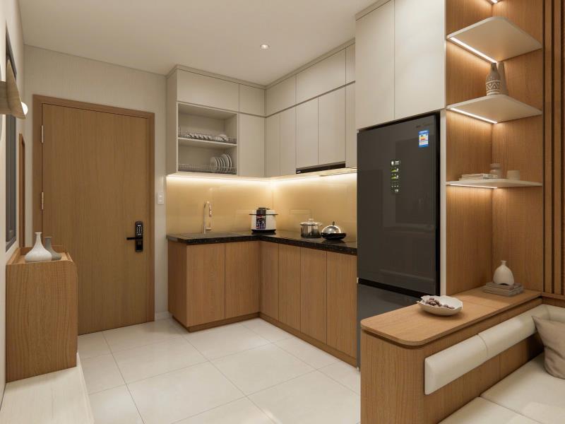 Bán căn hộ bcons new sky, 47m² 2pn 1wc  view landmark 81, tt 120tr  - 2