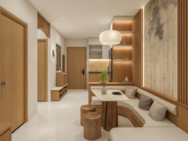 Bán căn hộ bcons new sky, 47m² 2pn 1wc  view landmark 81, tt 120tr  - 3