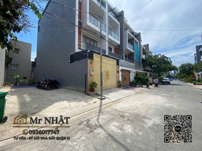 Đất mặt tiền bờ kênh tham lương - hẻm 10m - sổ hồng riêng - khu đồng bộ -  - 4