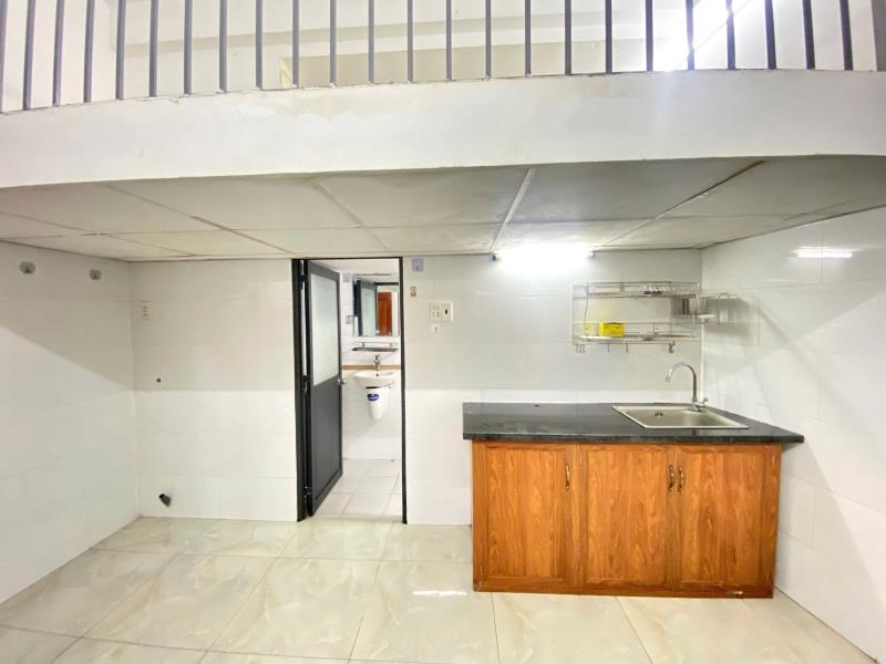 Phòng cho thuê dạng có gác | full nội thất | ngay go trường chinh, nhà ga t3 | thuận tiện di chuyển huit - vaa - vhu - 4