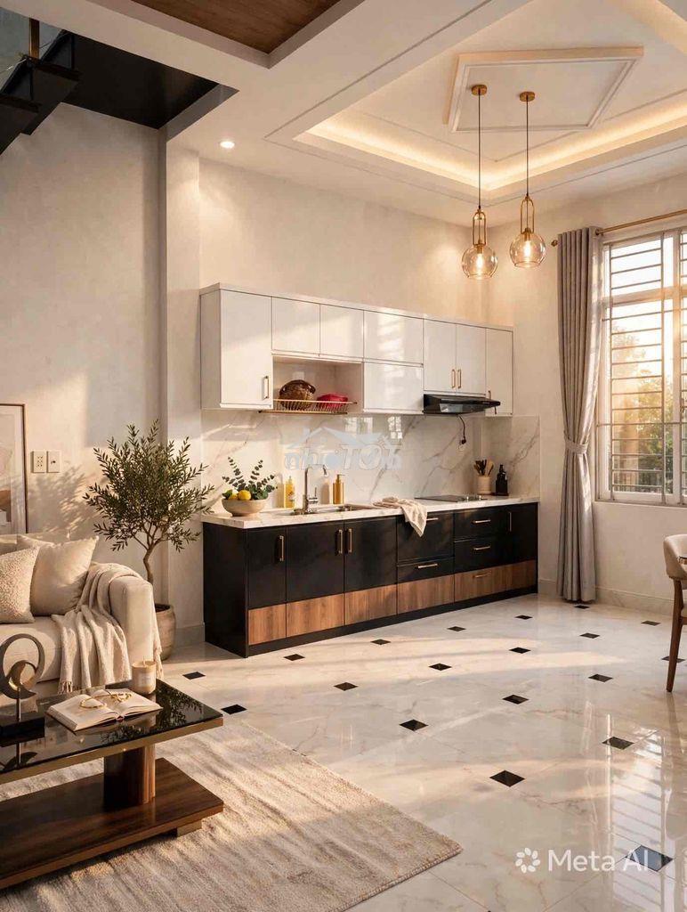 Cho thuê nhà villa mini hẻm xe tải võ oanh, q.bt -3 tầng giá chỉ:17tr - 4