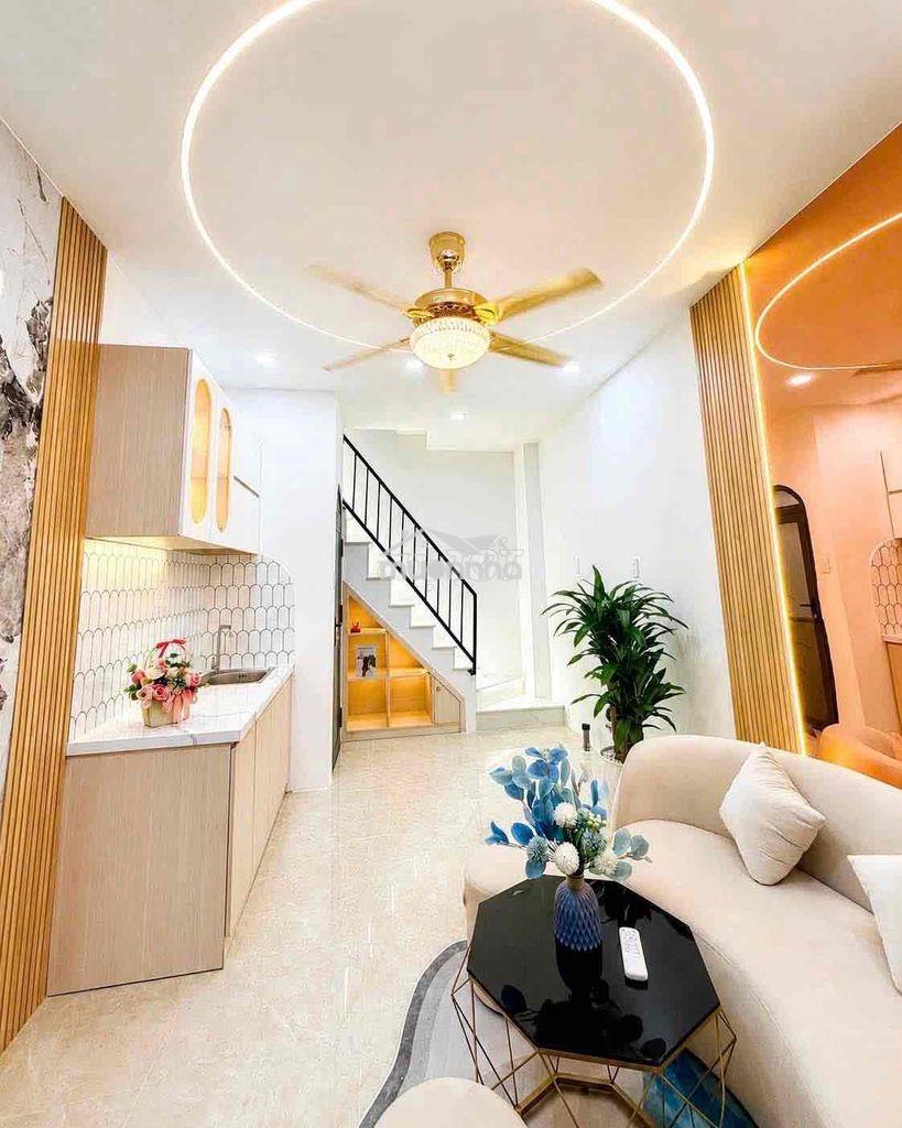 Nhà phố mini 3x5,5 1lầu 2pn full nt hẻm 🚗 417 quang trung - 3