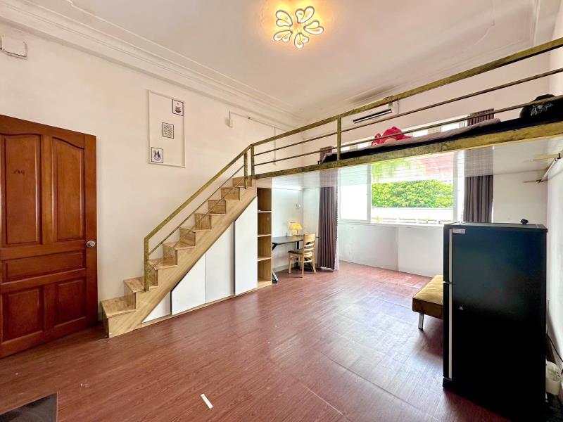 Cho thuê căn hộ cửa sổ trời gần đh văn lang, đh kinh tế tài chính ( uef). tiện di chuyển phú nhuận, quận 1, quận 3 - 3