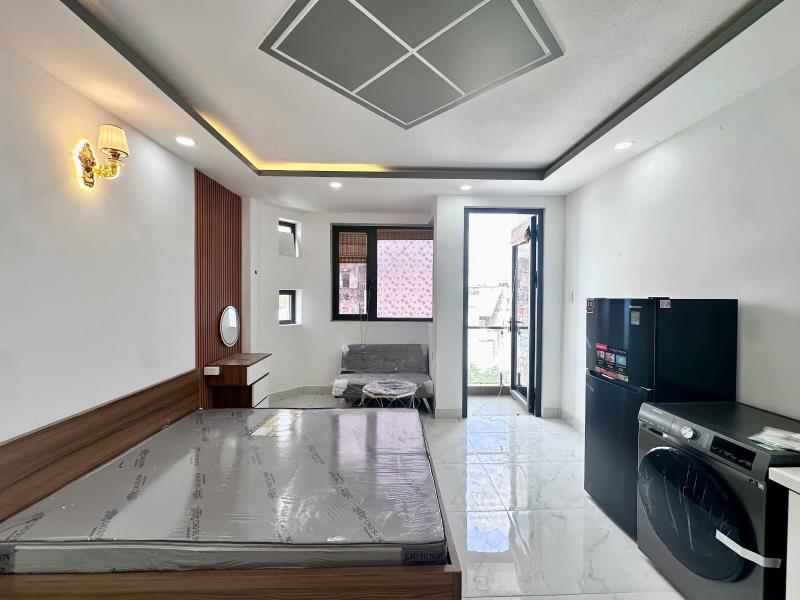 Cho thuê căn hộ ban công máy giặt riêng gần chợ bà chiểu nơ trang long bình thạnh