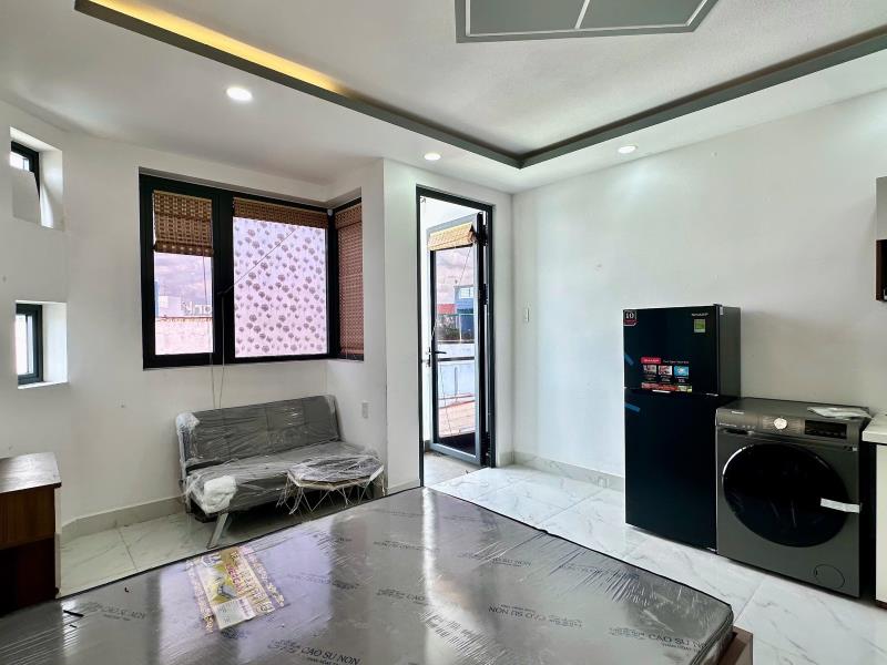 Cho thuê căn hộ ban công máy giặt riêng gần chợ bà chiểu nơ trang long bình thạnh - 2