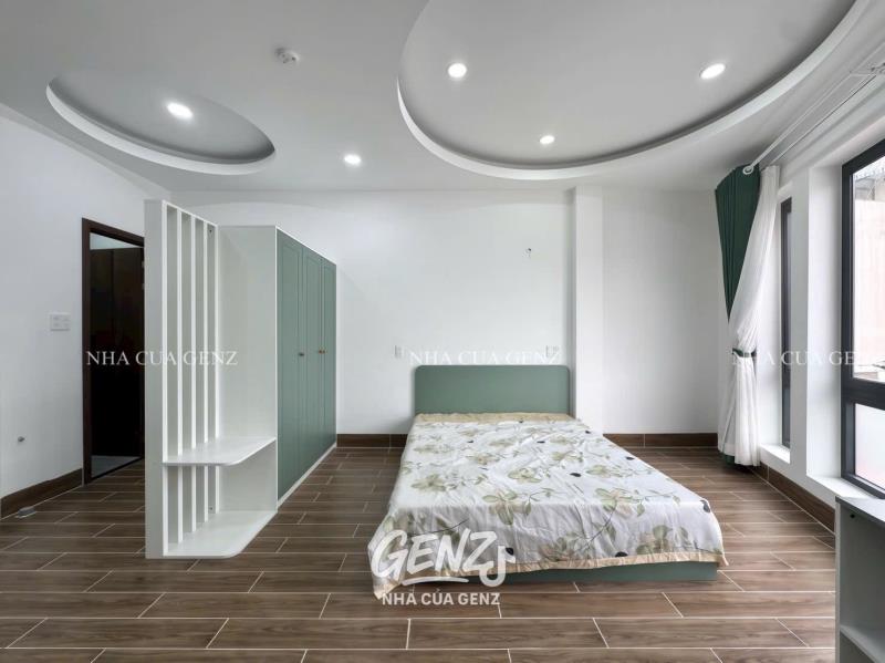 Studio rộng 40m2 | máy giặt riêng | ngay âu cơ - khuông việt - 3