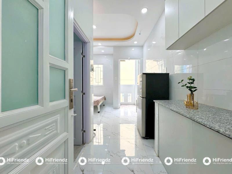 Studio full nội thất - máy giặt riêng | đh văn hiến - đh hồng bàng | giá 4tr3 - 4