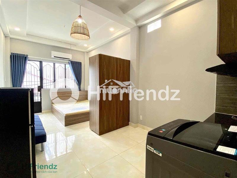 🎉Căn hộ 1pn ban công full nội thất ngay cầu ông lãnh q1