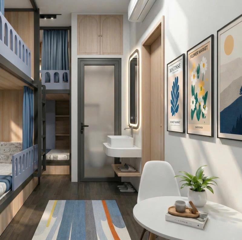 🏠 Ký túc xá mới 100% – bóc seal gần đh mở & đh tài nguyên môi trường nhà bè , tphcm - 4
