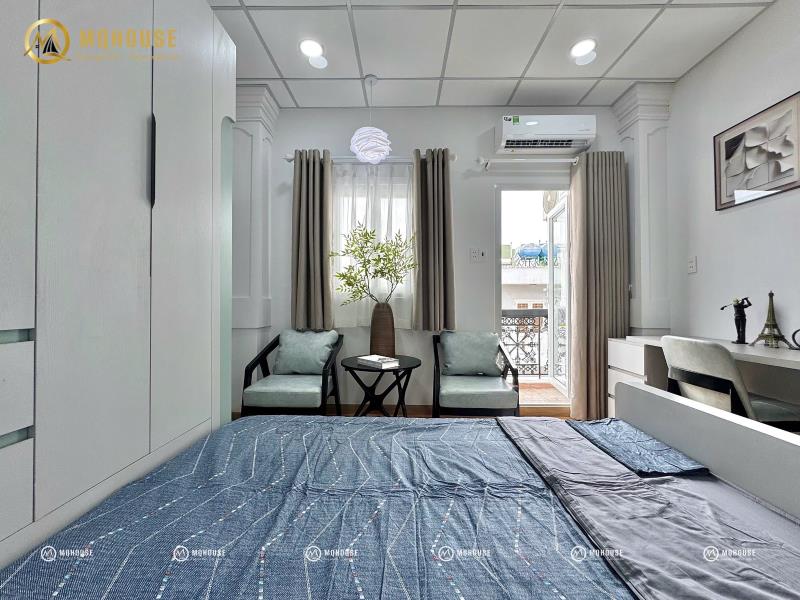 1pn ban công - ngay học viện hàng không , đh huflit full nội thất mới 100% - 3