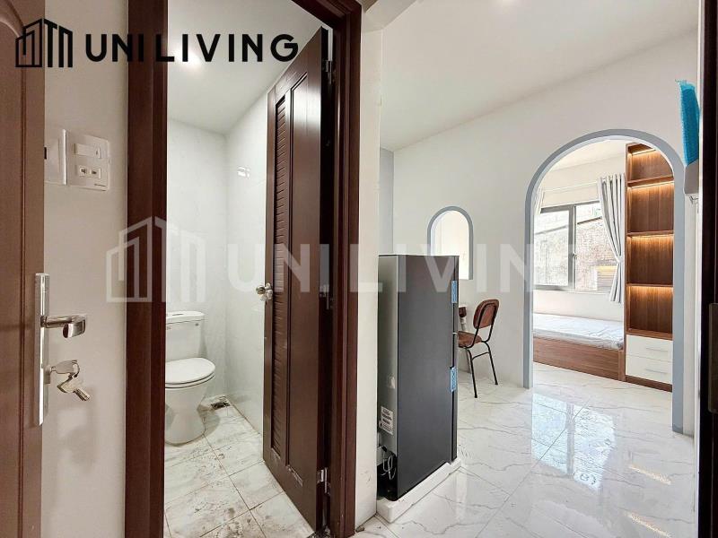 Căn hộ 1pn full nội thất - tách bếp - máy giặt riêng - chỉ 5-10p di chuyển các quận trung tâm - 3