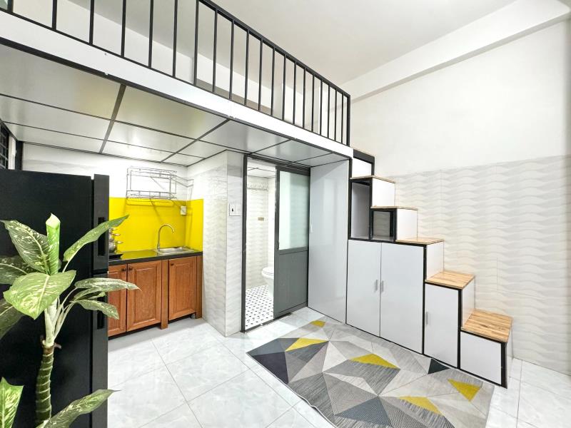 Phòng xinh xắn giá rẻ full nội thất ngay phố ẩm thực phan xích longv