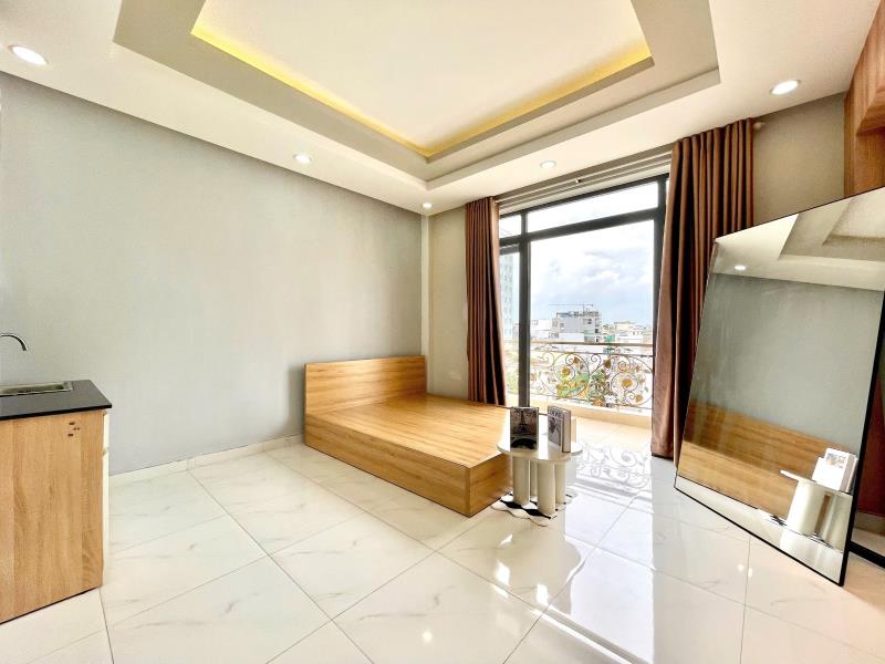 Căn hộ studio bancong full nt ở lê văn lương q7 gần lotte, tdtu, rmit