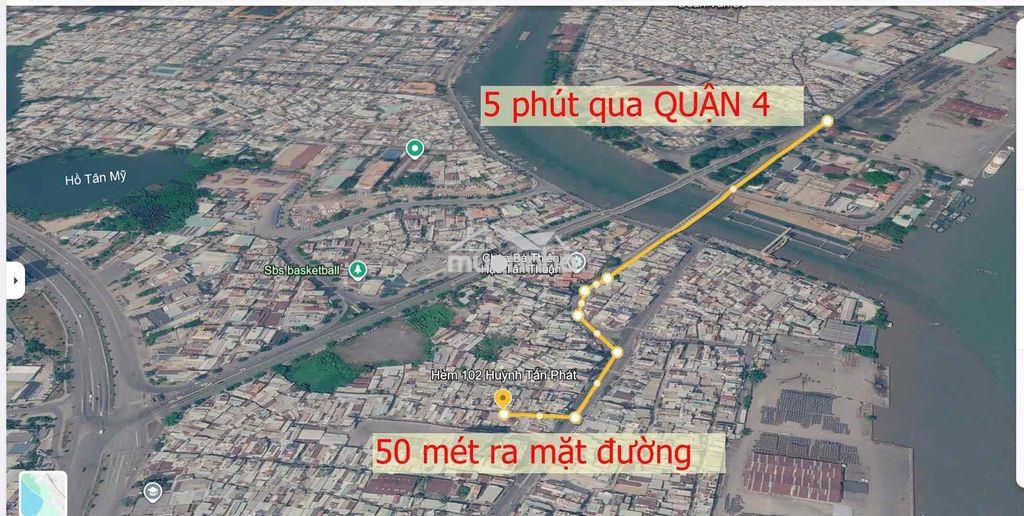 Cho thuê nguyên căn ( nhà mới ). vị trí thuận tiện đi các quận( qua q4 - 2