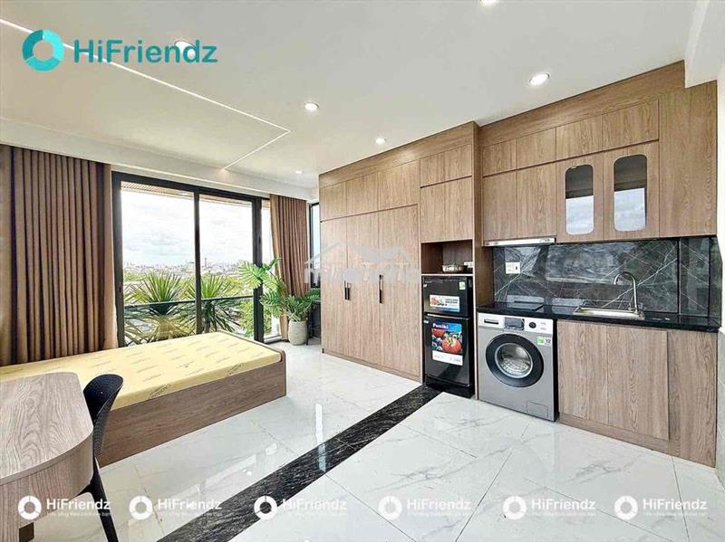 🏡 Căn hộ studio full nội thất - ban công view đẹp,  siêu thoáng