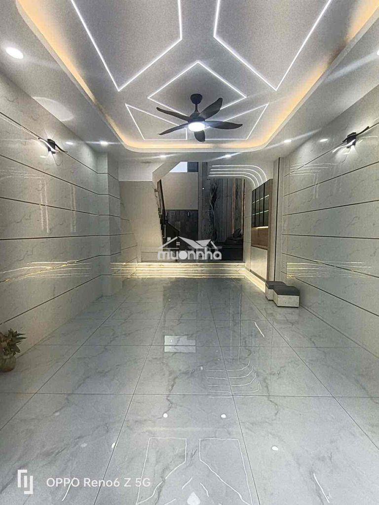 Nhà 5 tầng 4pn 5wc sân thượng, hẻm 7m khu đồng bộ đẹp, - 2