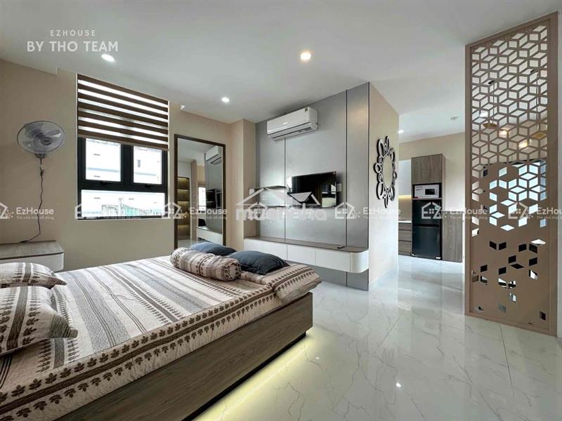 Căn hộ 1pn 45m2 mới xây 100% tiện qua khu sân bay