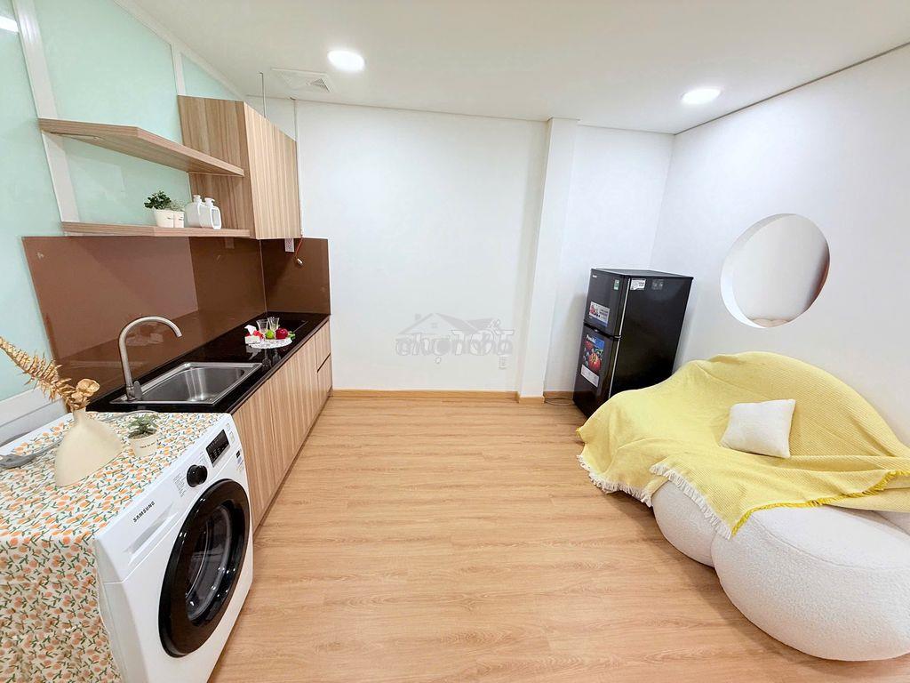 1 phòng ngủ ban công quận 3 sát bv từ dũ có máy giặt riêng siêu thoáng - 4