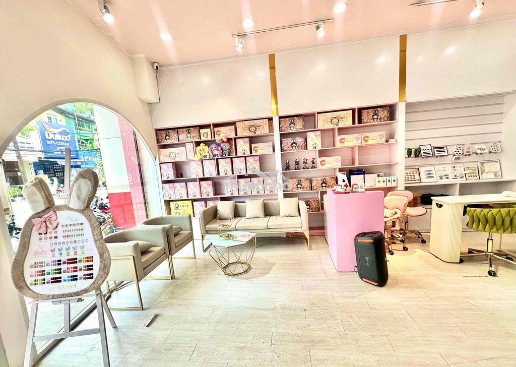 Sang tiệm nail-mi-gội đầu cao cấp ngay ngã 4 gò vấp, siêu rộng 2 lầu - 3