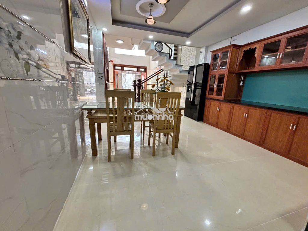 Nhà trục 7m nguyễn văn dung ngay bờ sông p6, dt 4x17m, 3 lầu, 9.4 tỷtl - 2