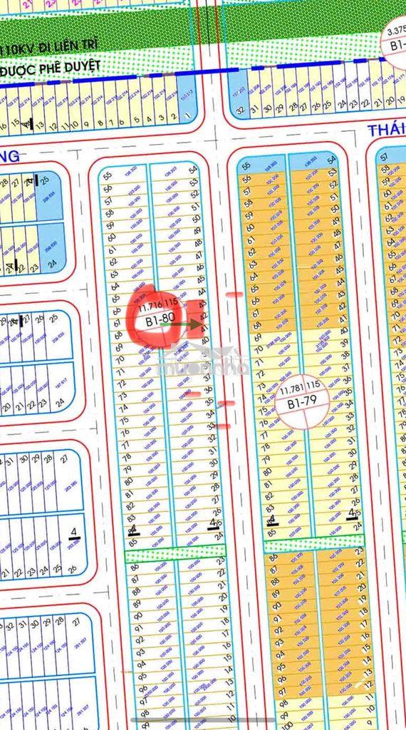 Bán 2 lô đất liền kề mặt tiền đường chế viết tấn, hoà xuân, đà nẵng