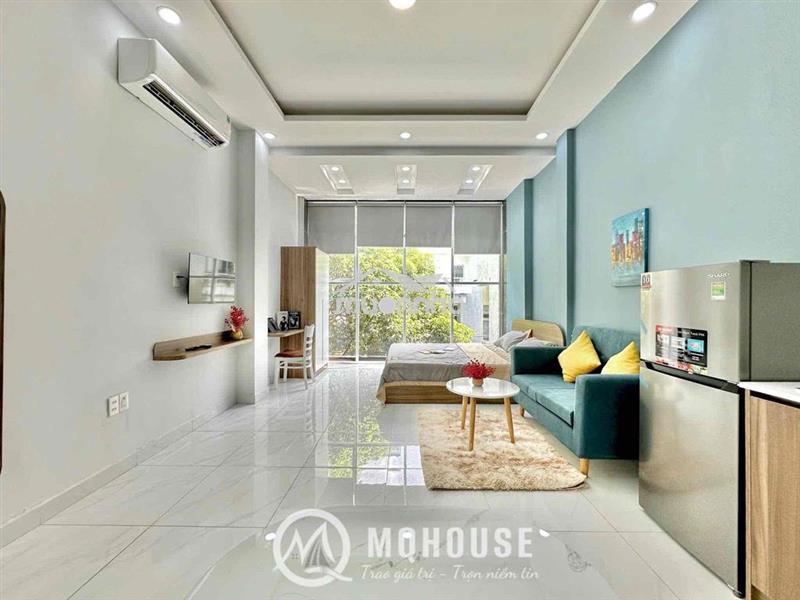 Căn hộ đối diện lotte cộng hoà - học viên hàng không - đầy đủ nội thât