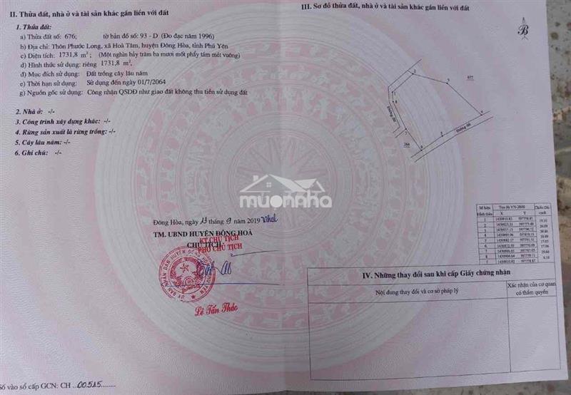 Bán đất hòa tâm – đông hòa, phú yên | sát dự án kcn