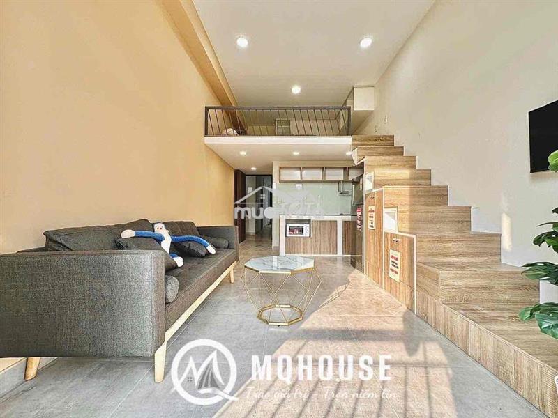 Căn hộ duplex ban công ngay ngã tư bảy hiền - gần đh huflit