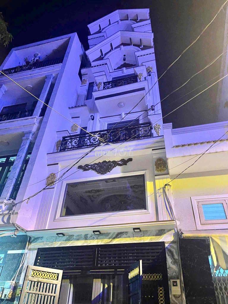 Nhà 4x12 1 trệt 1 lửng 3 lầu 6 phòng, đường số 1 chợ bình long - 2