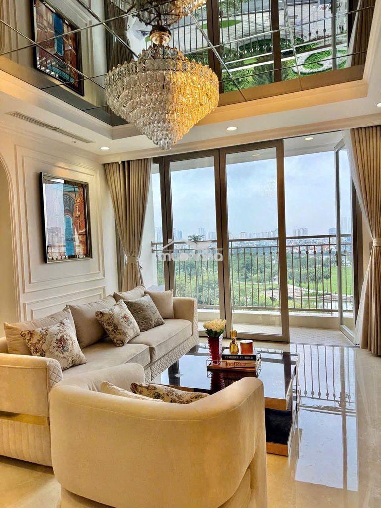 Cho thuê căn 4pn 55 triệu, 160m2, view công viên, nội thất cao cấp