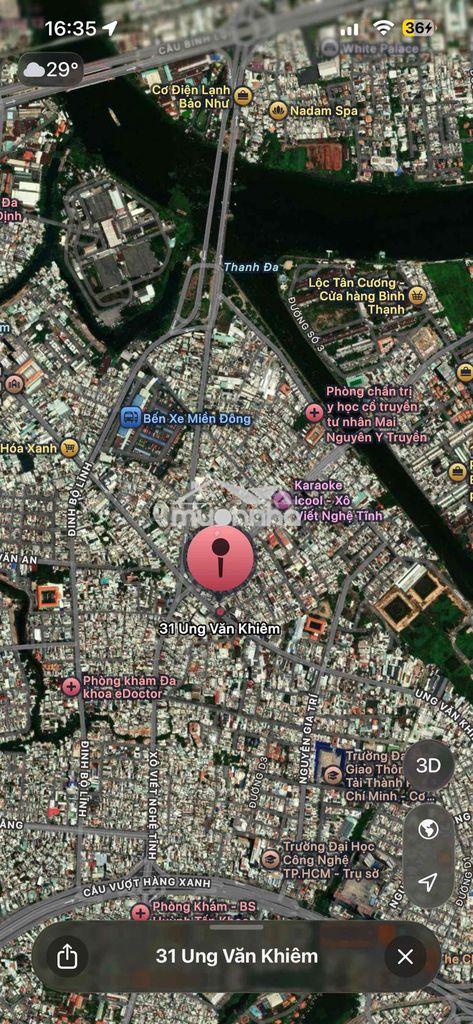 Cho thuê nguyên căn 100m2, 1 trệt+1 lầu, ung văn khiêm - 2
