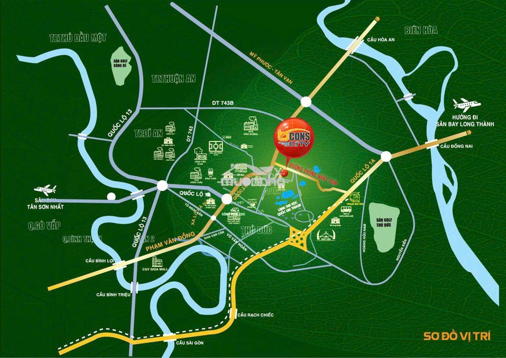 Bán căn 2pn2wc khu đô thị bcons city, giá tốt, cuối năm 2026 bàn giao! - 4