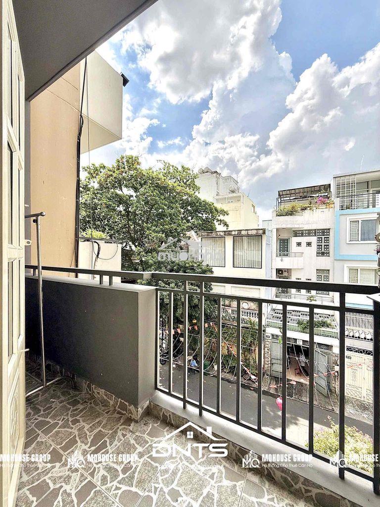 Căn hộ tách bếp balcony 35m2 full nội thất đh isb, chợ tân định - 4