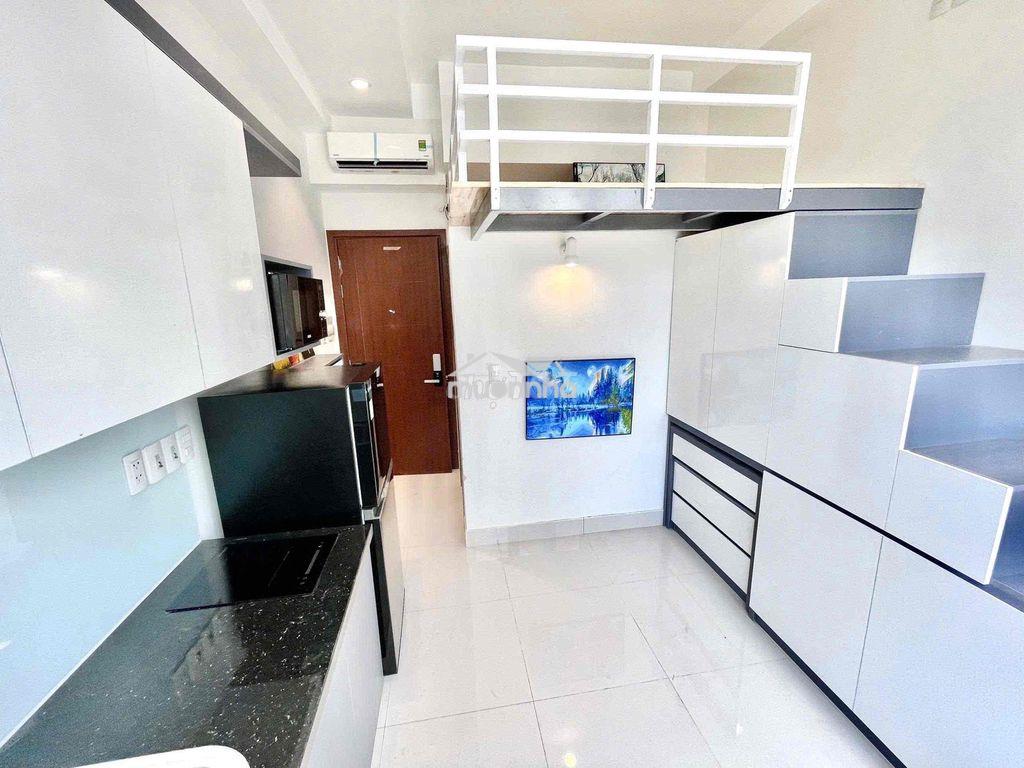Cho thuê căn duplex cửa sổ trời thang máy full nt ở cống quỳnh quận 1 - 3