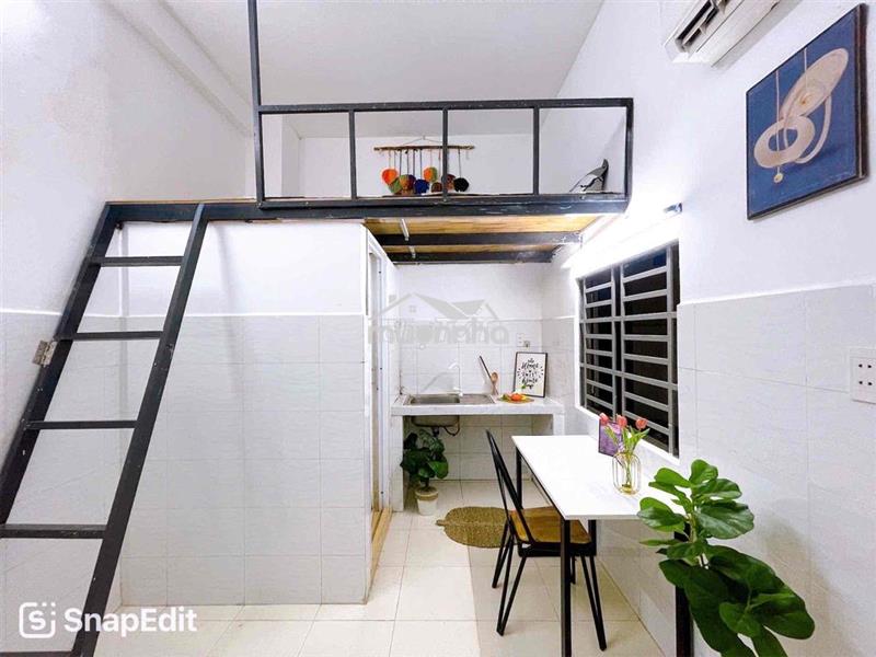 Cho thuê phòng có gác đầy đủ nội thất - đh văn hiến 3 phút đi xe