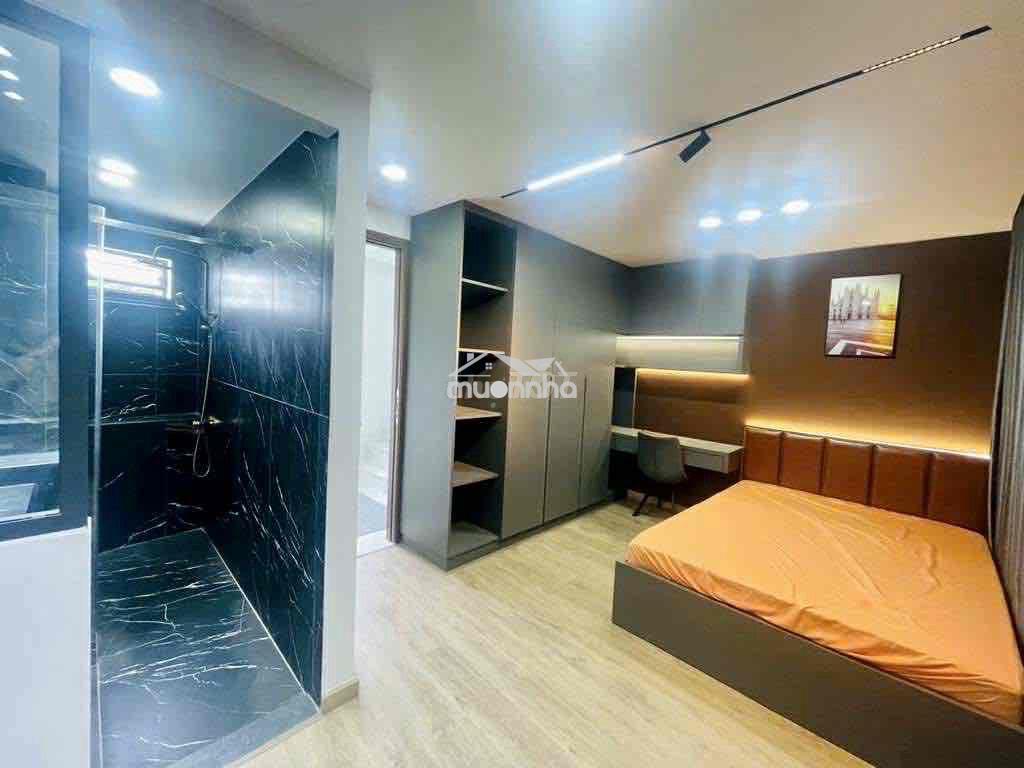 Giá nhỉnh 6 tỷ • gần chợ hạnh thông tây • 58m2 • hẻm ôtô 8m • 5 tầng - 2