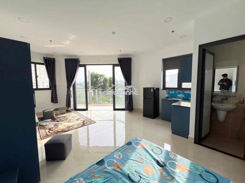 Studio ban công siêu rộng ngay mặt tiền đường vườn lài full nội thất - 2