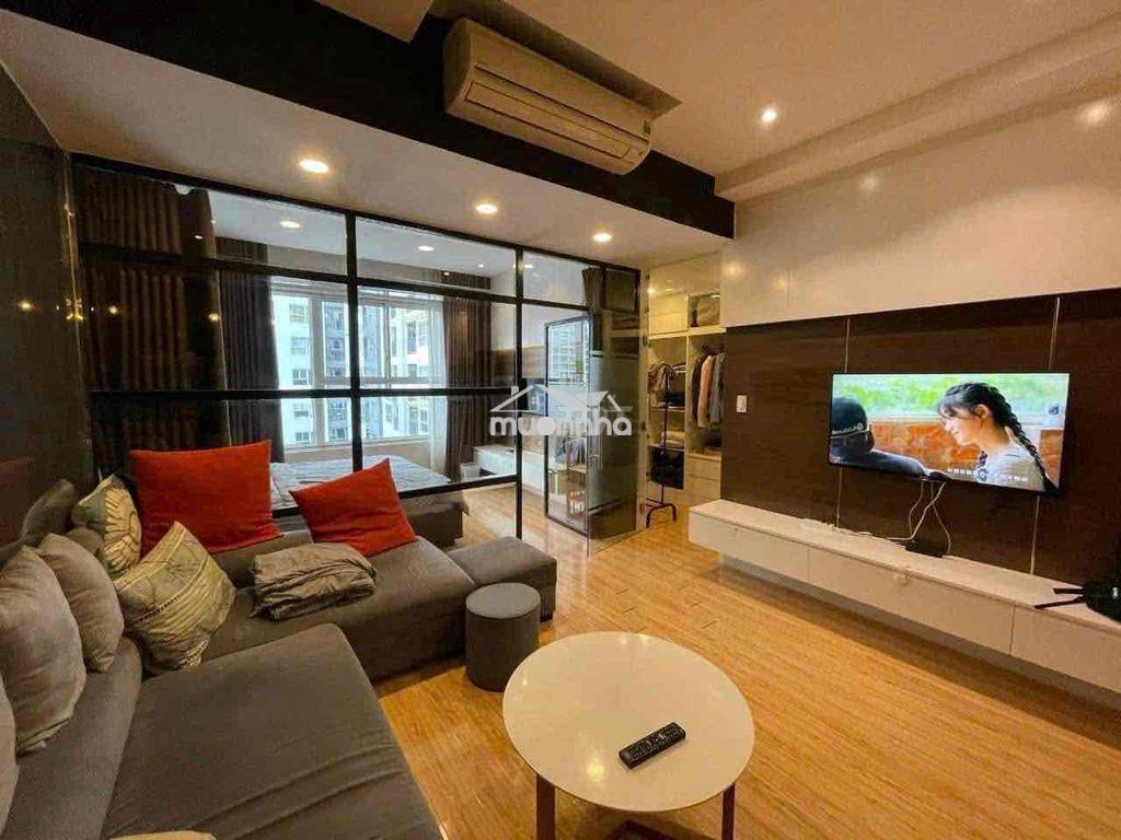 Căn hộ 1 phòng ngủ 50m2 galaxy 9 đầy đủ nội thất - 3