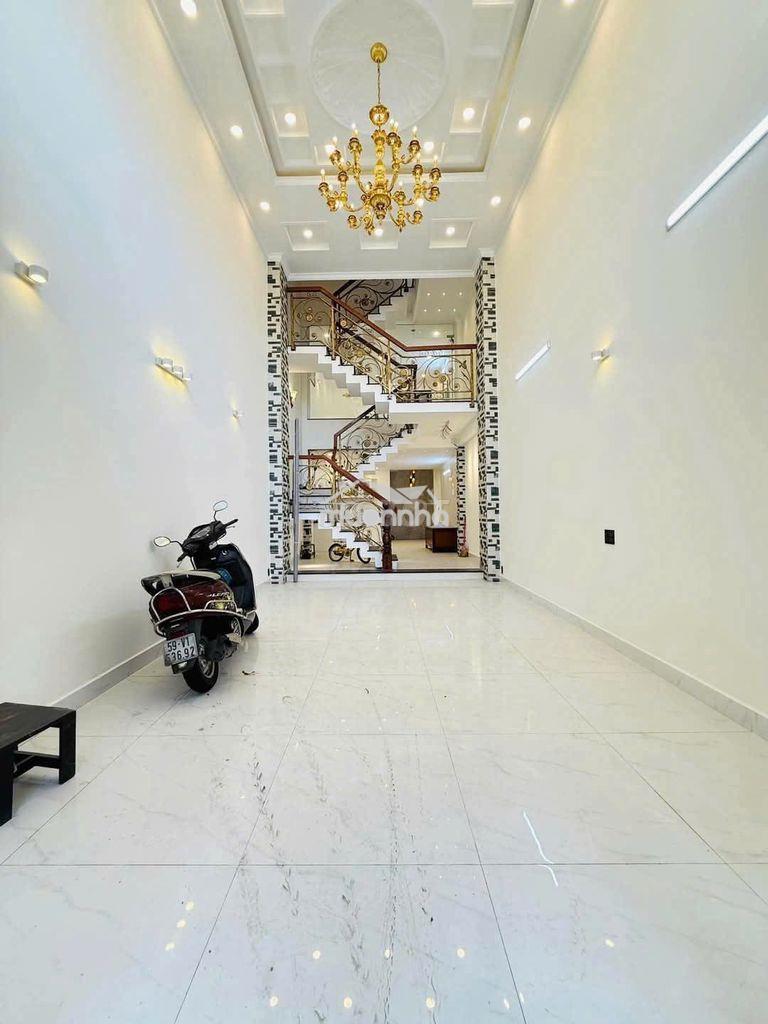 Nhà hẻm xe hơi💎nguyễn văn nghi p7💎diện tích: 4x18m💎4 lầu 5 phòng- 5wc- - 4