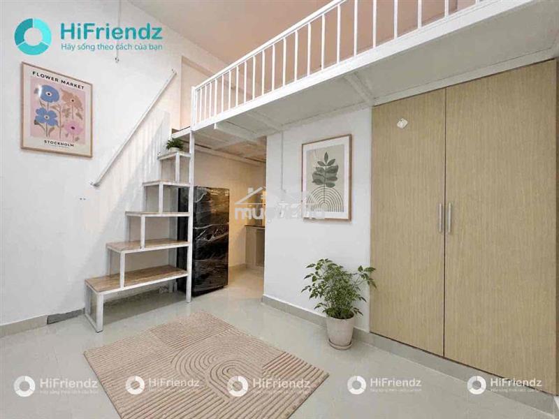 Cho thuê căn hộ duplex ban công thoáng mát full nội thất